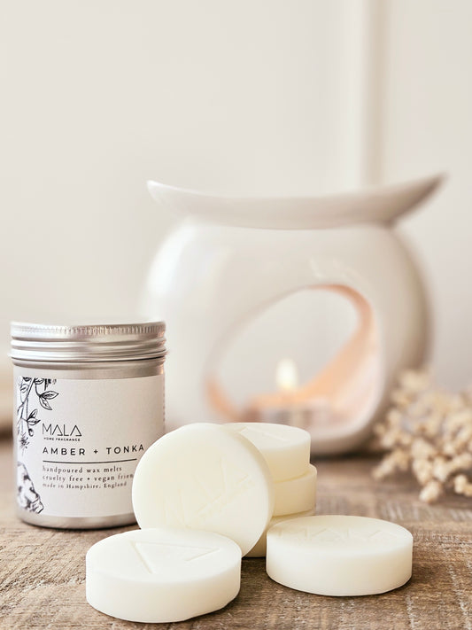 Amber + Tonka Bean Wax Melts