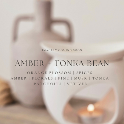 Amber + Tonka Bean Wax Melts