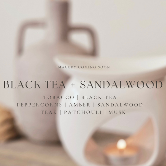 Black Tea + Sandalwood Wax Melts